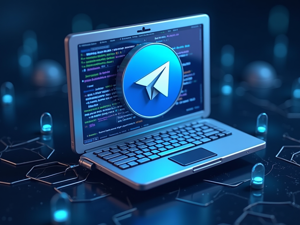 Telegram InfoSphere logo